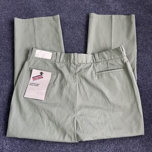 Vintage Big Mac Pants Mens 40x30 Green Lightweight Work Chino Straight Leg USA